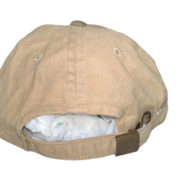 New Orleans Bourbon Street Hat Cap, Vintage, Nola Style, Tan And Olive,‎ 90s - Picture 4 of 13